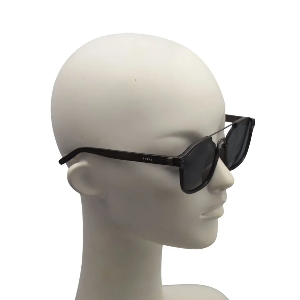 Privé Revaux The Underdog Polarized Sunglasses Black Handcrafted Unisex Retro